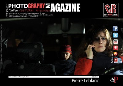 Publication d'une monographie de la série "Intérieurs" du photographe Pierre Leblanc en Italie dans Camera Raw