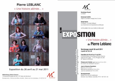 Exposition à la Bibliothèque R. Desnos / Montreuil