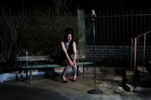 &quot;Le banc&quot; une série du photographe Pierre Leblanc, photo intitulée &quot;Final shot&quot;.