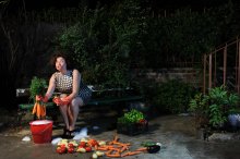 &quot;Le banc&quot; une série du photographe Pierre Leblanc, photo intitulée &quot;Bio perturbée&quot;.