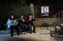 &quot;Le banc&quot; une série du photographe Pierre Leblanc, photo intitulée &quot;Le changement c'est maintenant&quot;.