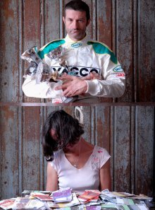 &quot;Une histoire abîmée&quot; une série du photographe Pierre Leblanc. Photographie n.15