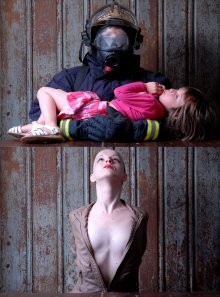 &quot;Une histoire abîmée&quot; une série du photographe Pierre Leblanc. Photographie n.21