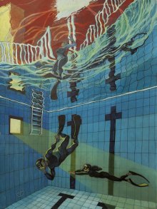 Le photographe Pierre Leblanc a réalisé la photographie de l'oeuvre de Malvina.