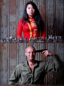 &quot;Une histoire abîmée&quot; une série du photographe Pierre Leblanc. Photographie n.6