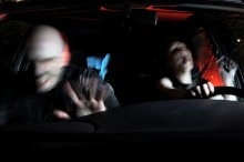 "Intérieurs" une série du photographe Pierre Leblanc, titre de la photo "Delirium tremens".