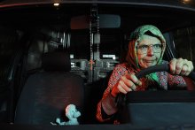 "Intérieurs" une série du photographe Pierre Leblanc, titre de la photo "Une idée fixe".