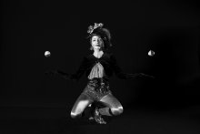 Photo réalisée par le photographe Pierre Leblanc pour le festival "Le Chainon Manquant", le cirque.