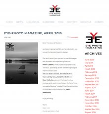 Série &quot;Le banc&quot; du photographe Pierre Leblanc dans Eye Photo Magazine, Autriche.