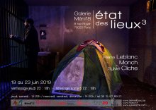 Exposition du photographe Pierre Leblanc à la Galerie Ménil'8 / Paris 20